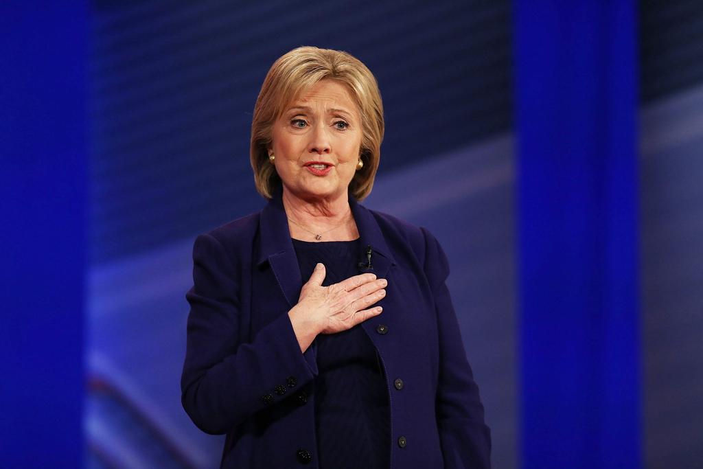 Hillary teve vitória apertada contra Sanders nas primárias de Iowa | JUSTIN SULLIVAN/AFP