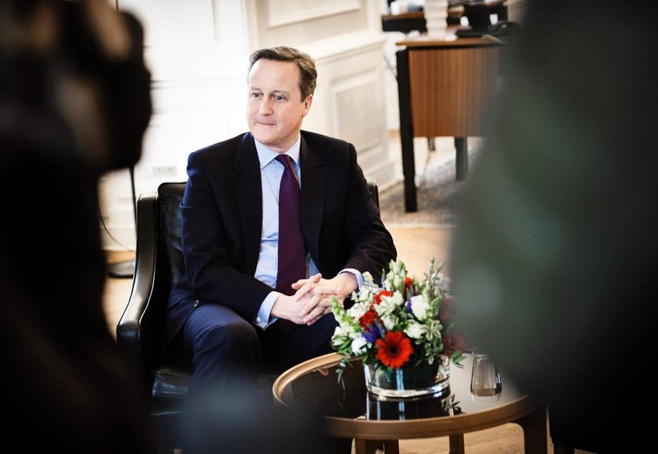 Britânicos não parecem satisfeitos com condições para permanecer na UE divulgadas pelo premiê David Cameron | MATHIAS LOEVGREEN BOJESEN/AFP