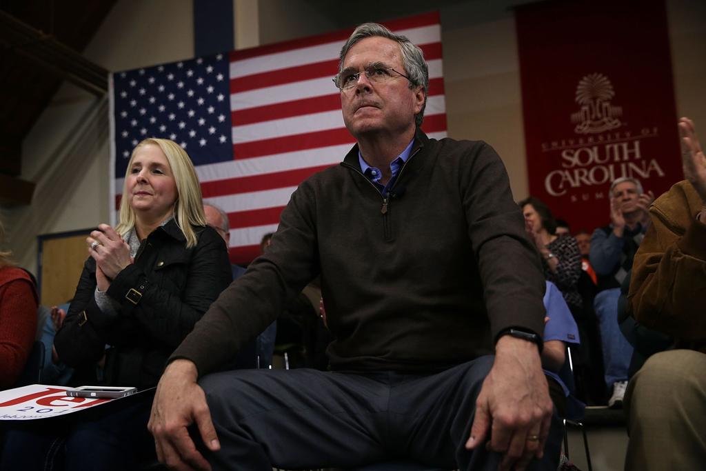 Jeb surgiu como nome forte à vaga republicana, mas ainda não decolou na disputa | ALEX WONG/AFP