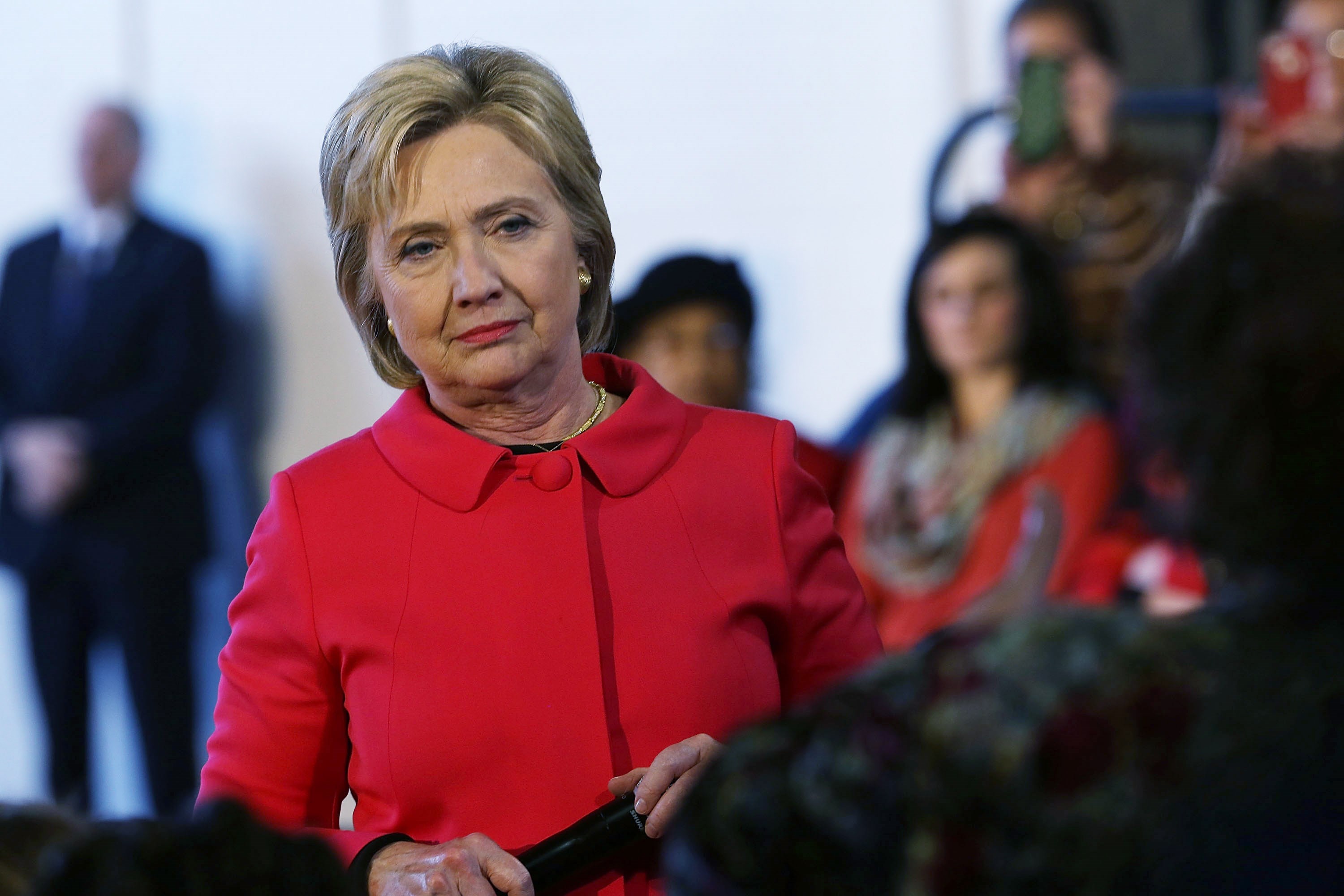 Hillary foi acusada de ter usado um servidor privado de e-mail no período em que foi secretária, colocando segredos de Estado em risco | Spencer Platt/AFP