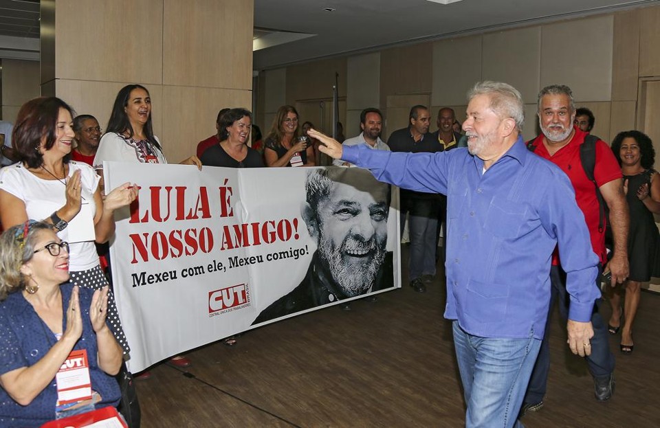 Lula em evento da CUT. | Ricardo Stuckert/ Instituto Lula/Fotos Públicas