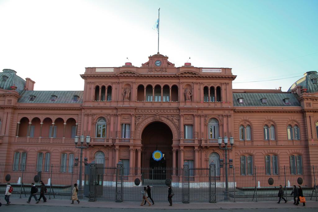 Casa Rosada, em Buenos Aires. | Daniel Castellano / AGP