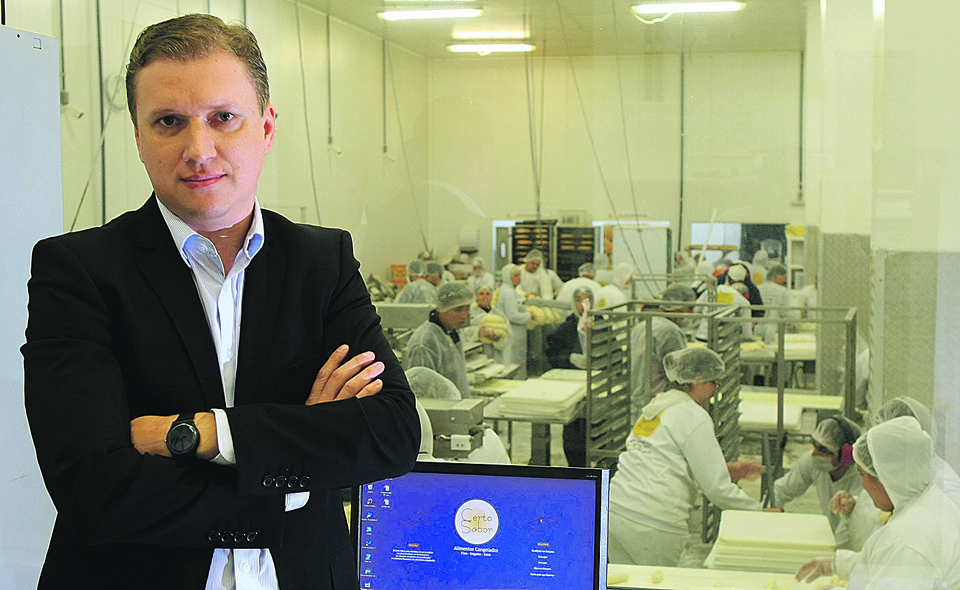 Márcio Pitlak, diretor do grupo de alimentos congelados Pitlak: empresa começou a fornecer para a rede Walmart. | Ivonaldo Alexandre/Gazeta do Povo