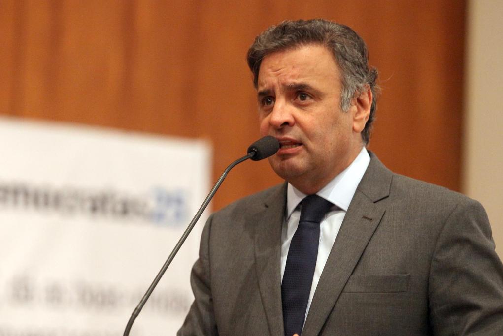 Senador Aécio Neves teve nome citado por Fernando Moura em depoimento na Lava Jato. | George Gianni/ PSDB/Fotos Públicas