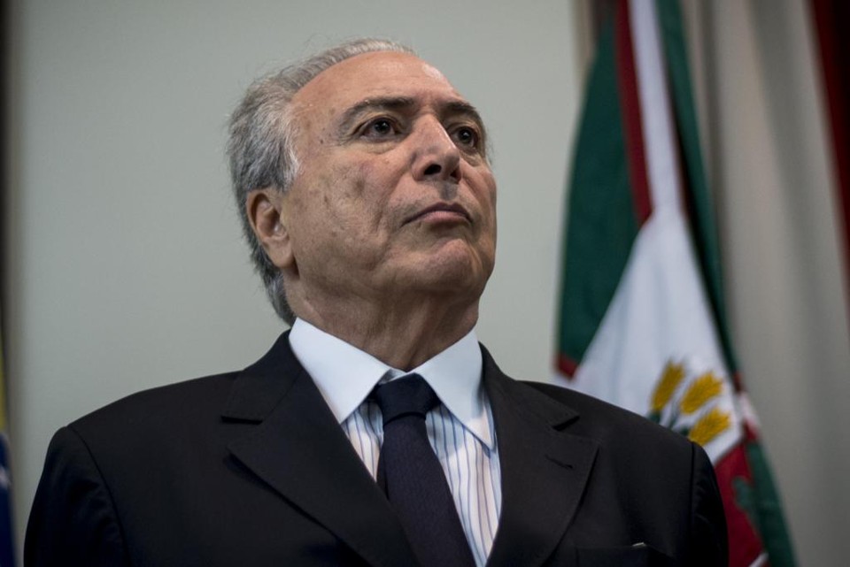 Vice-presidente Michel Temer pede união para tirar Brasil da crise. | Henry Milleo/Gazeta do Povo