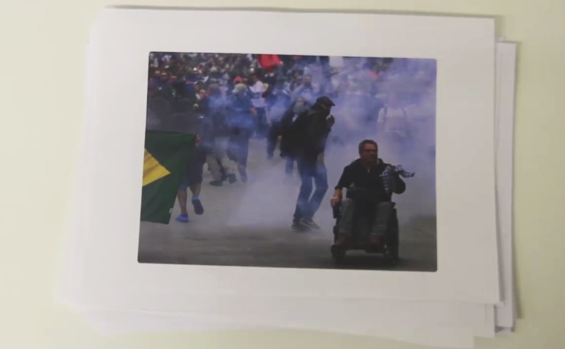 No vídeo do senador Lindbergh Farias há citação da batalha do Centro Cívico. | Reprodução/Facebook