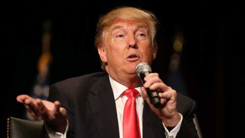 Donald Trump em campanha para a presidência dos EUA | Joe Raedle/AFP