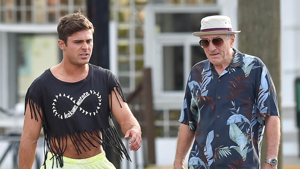 Zac Efron e Robert De Niro na comédia “Tirando o Atraso”. | Divulgação