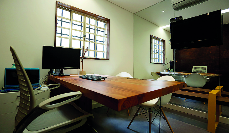 Coworking Plano Forte terá 27 estações de trabalho, duas salas de reunião, cinco salas individuais e espaço gourmet para eventos. | Fotos: Henry Milleo/Gazeta do Povo