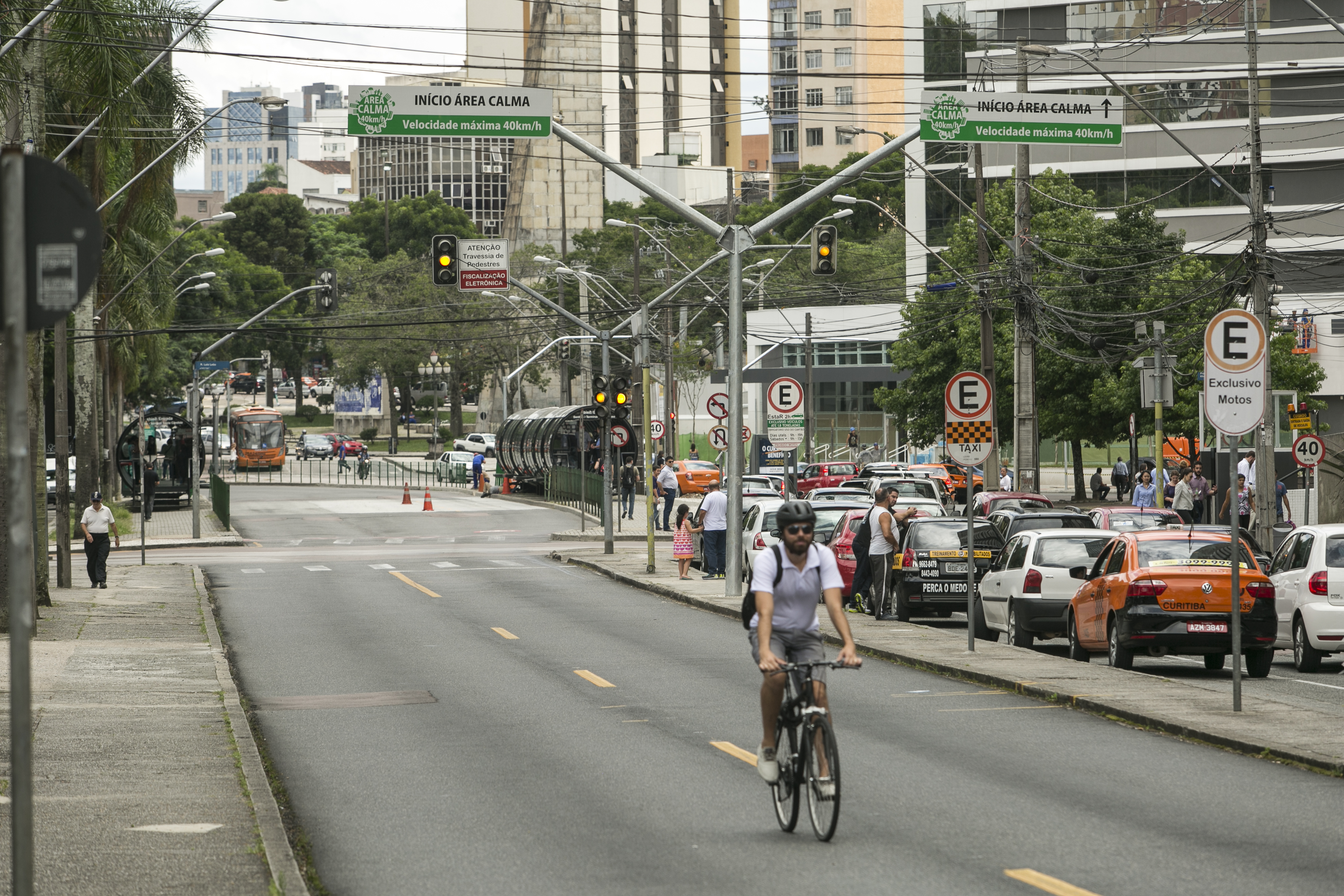 Velocidade na Via Calma será de 30 km/h | Marcelo Andrade/Gazeta do Povo