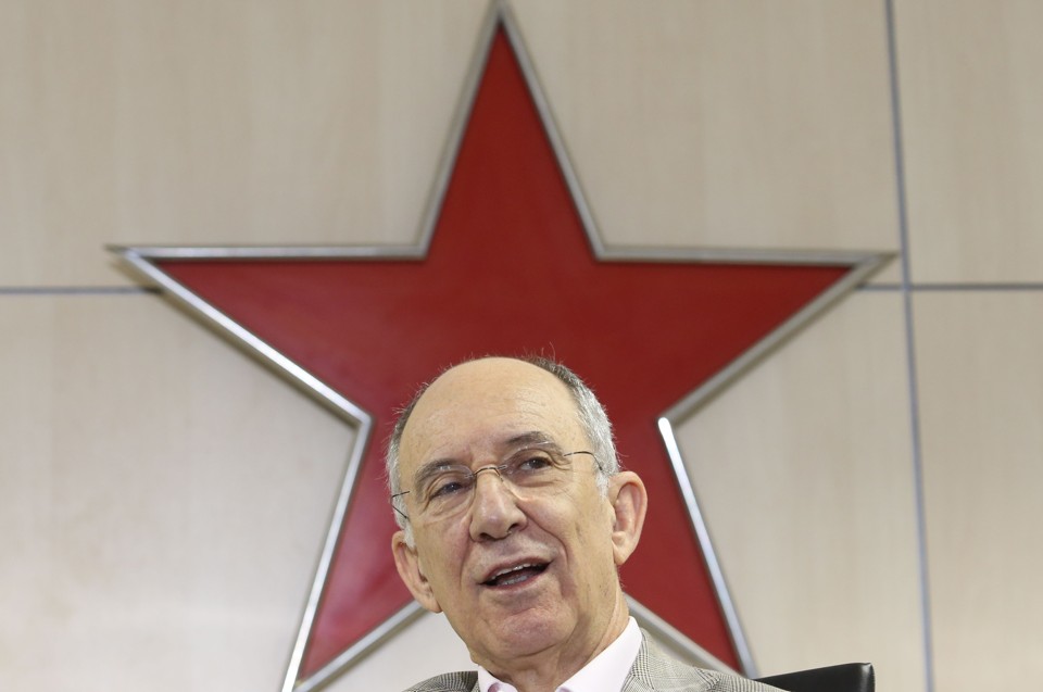 Rui Falcão, presidente do PT: pedido para os militantes do partido “reavivar nossa garra”. | Lula Marques/Agência PT