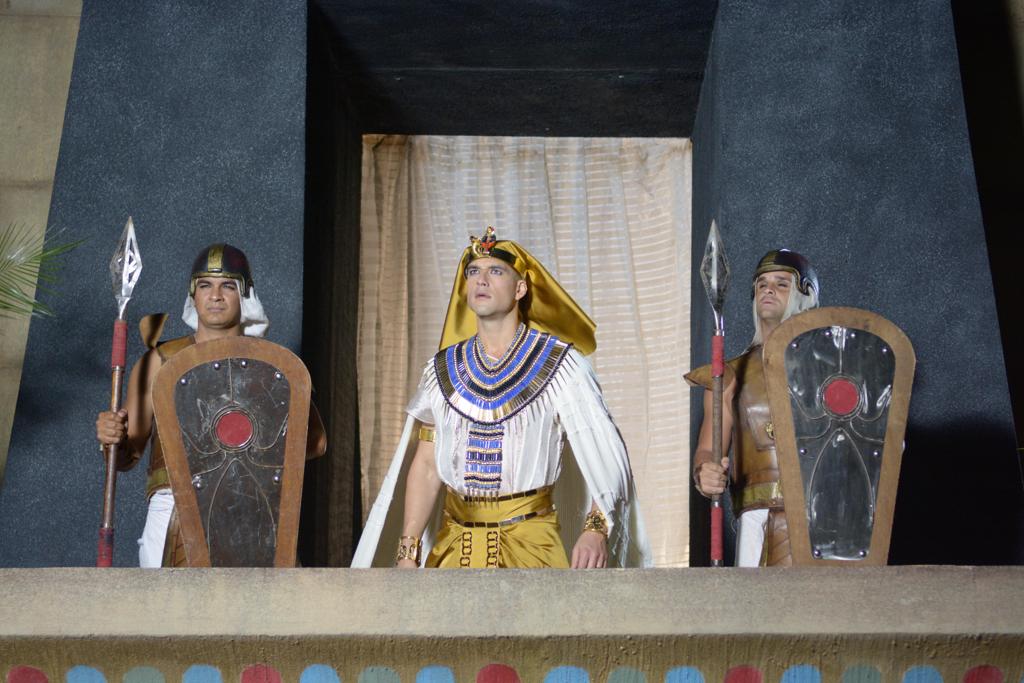 Cena de “Os dez mandamentos”. | Divulgação