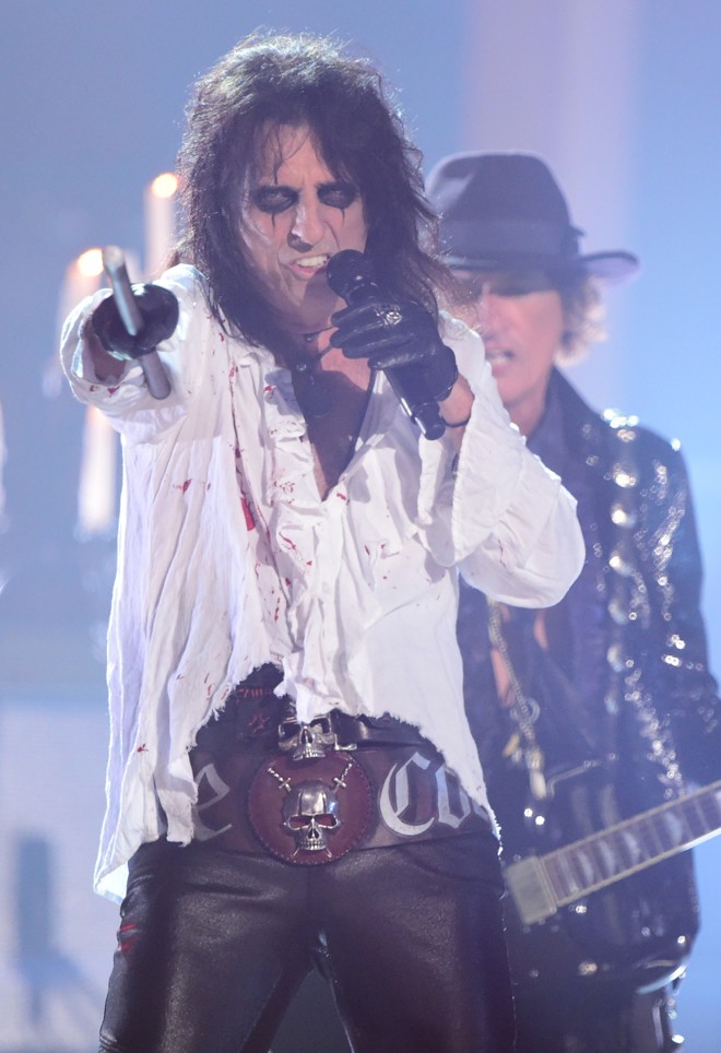 Alice Cooper. | Robyn Beck/AFP