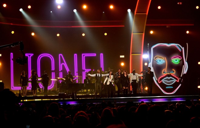 Lionel Richie recebe homenagem. | Robyn Beck/AFP