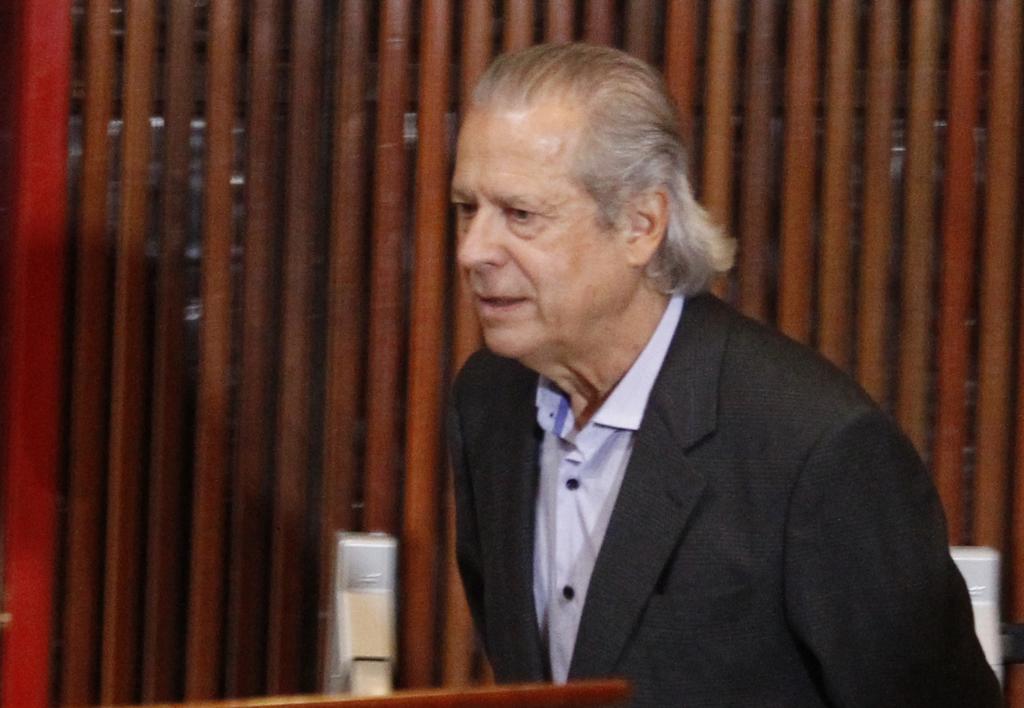 Ex-ministro José Dirceu prestou depoimento ao juiz Sergio Moro na última sexta-feira (29). | Aniele Nascimento/Gazeta do Povo