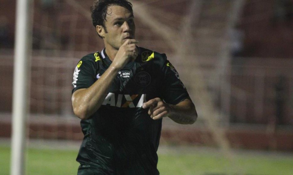 Atacante Kléber foi o destaque do jogo do Coritiba contra o Foz e isolou-se na artilharia do Paranaense. | Divulgação/Coritiba