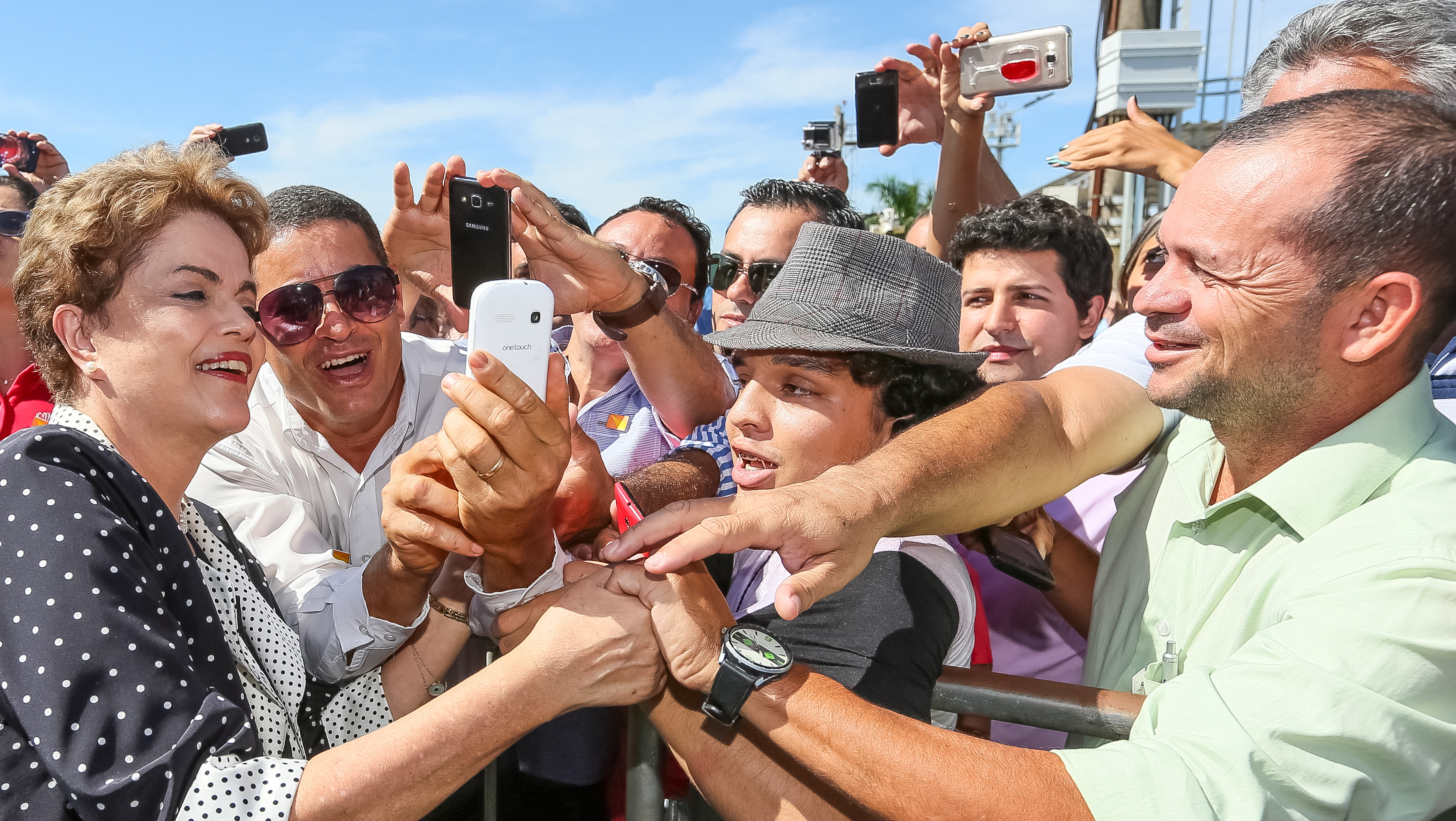 Presidente Dilma participou da inauguração de uma unidade da Ambev em Minas Gerais nesta quinta (4). | Roberto Stuckert Filho/RP