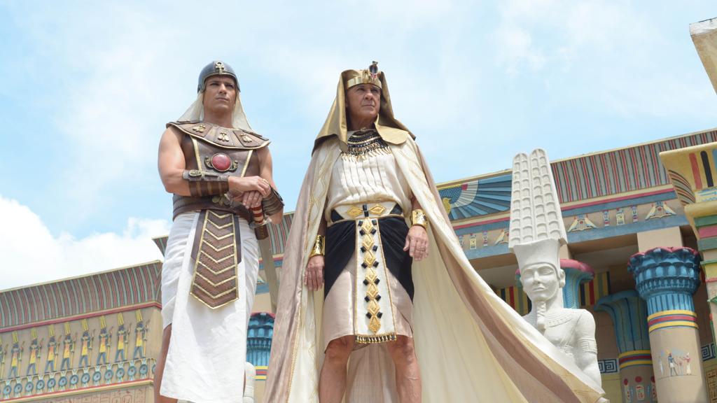 Cena de “Os Dez Mandamentos”. | Divulgação