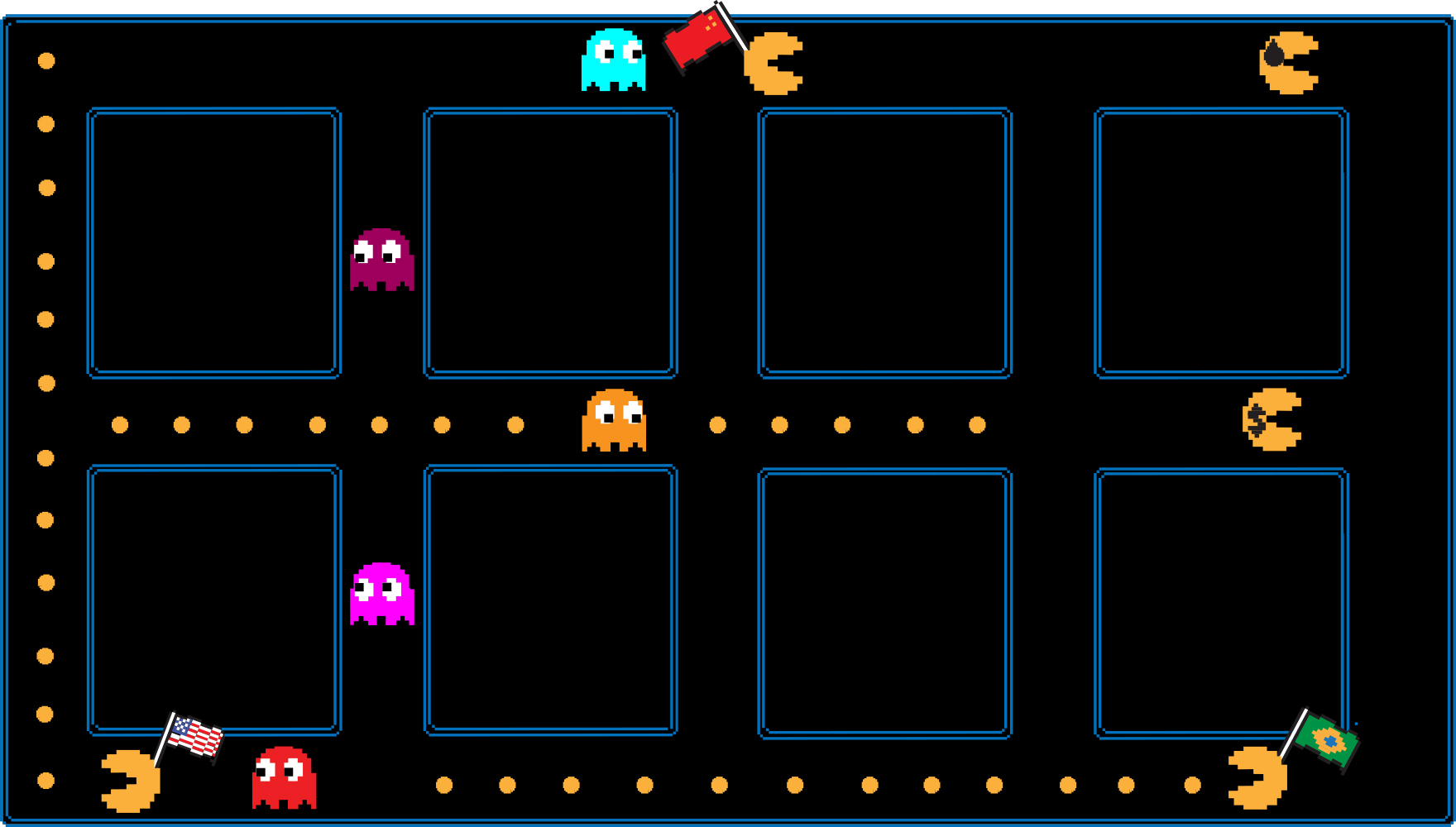 “Fantasmas” econômicos atemorizam os mercados mundiais em 2016: ano promete ser difícil. | Arte: Carlos Bovo/Gazeta do Povo