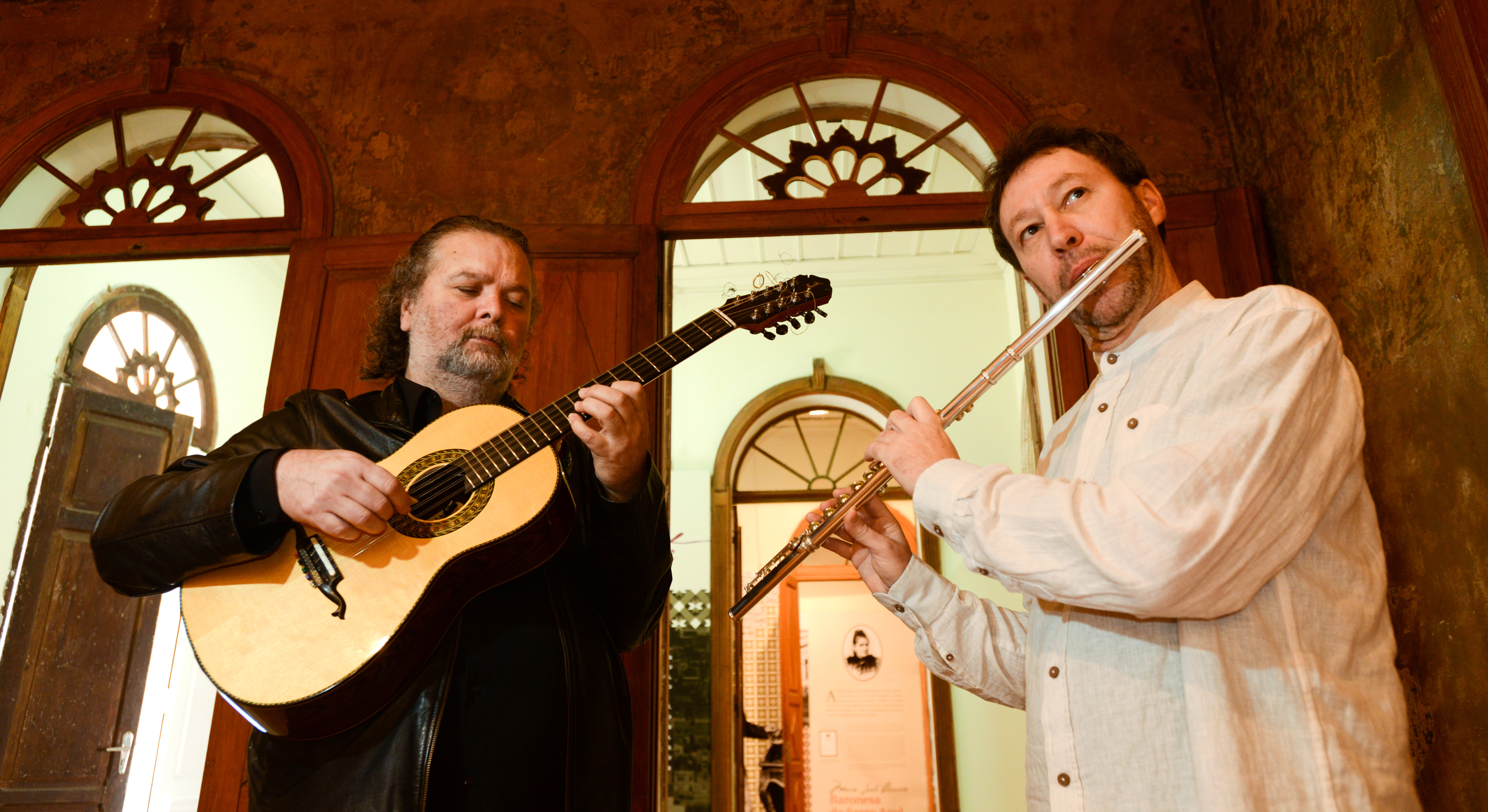 Duo de Rogério Gulin e Giampiero Pilatti nasceu no Terra Sonora. | Diego Singh/Divulgação