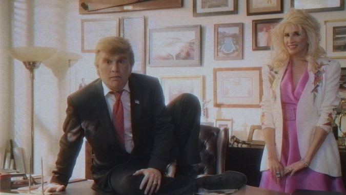 Johnny Depp caracterizado como Donald Trump em “Funny or Die” | Divulgação/
