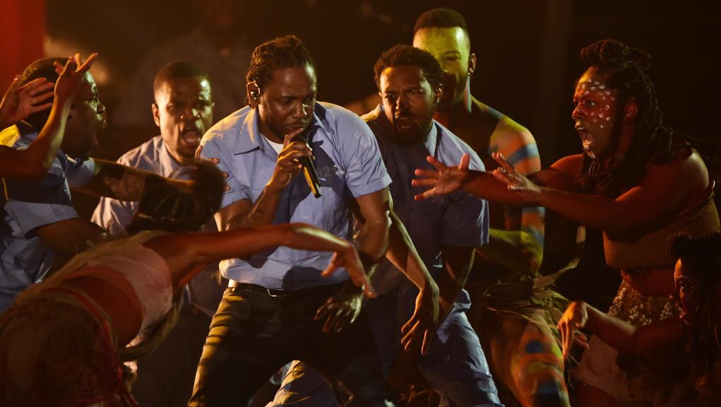 Kendrick Lamar, vencedor de cinco prêmios | Robyn Beck/AFP