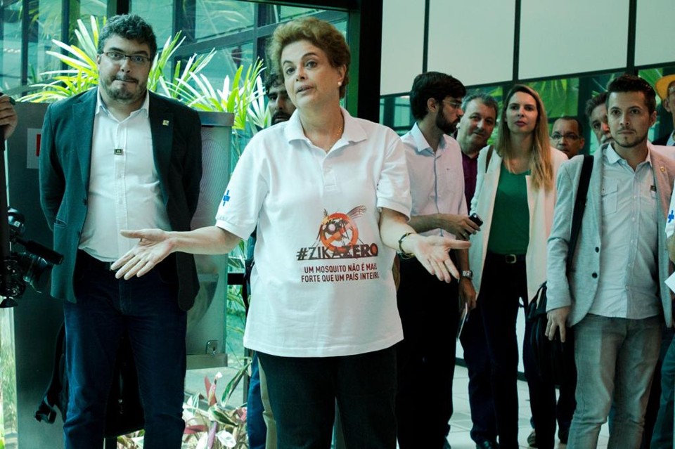 Dilma no dia nacional de mobilização no combate ao mosquito. | Marcelo Camargo/ Agência Brasil/Fotos Públicas