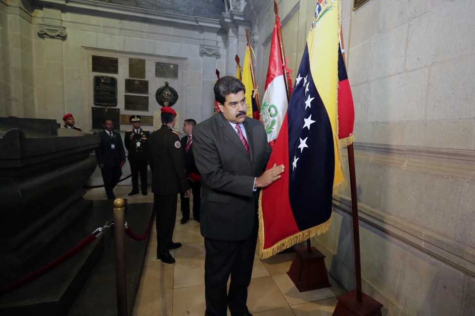 Nicolás Maduro  em visita ao Equador | Mauricio Muñoz / Presidencia de la República/Fotos Públicas