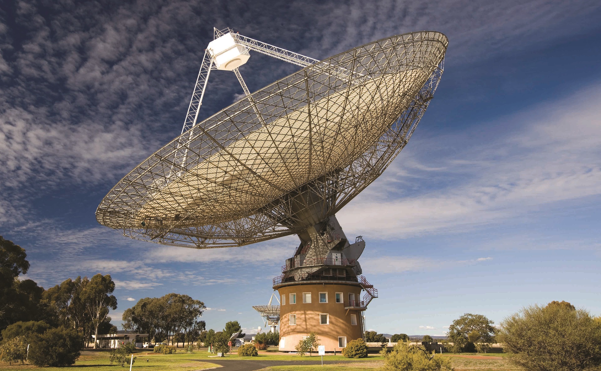O fenômeno foi detectado pelo radiotelescópio de Parkes, na Austrália | Observatório de Parkes/Divulgação