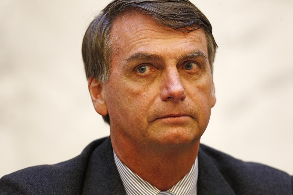 Bolsonaro esteve na Alep antes de ir à Polícia Federal. | Antônio More/Gazeta do Povo