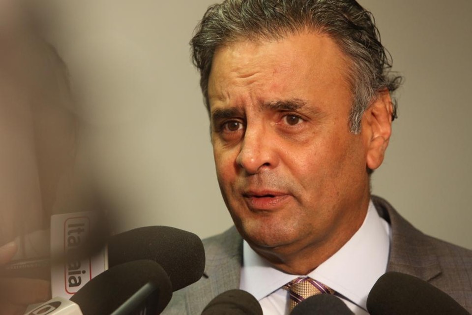 Senador Aécio Neves demonstrou preocupação com pedido de prisão de Lula. | George Gianni/ PSDB/Fotos Públicas