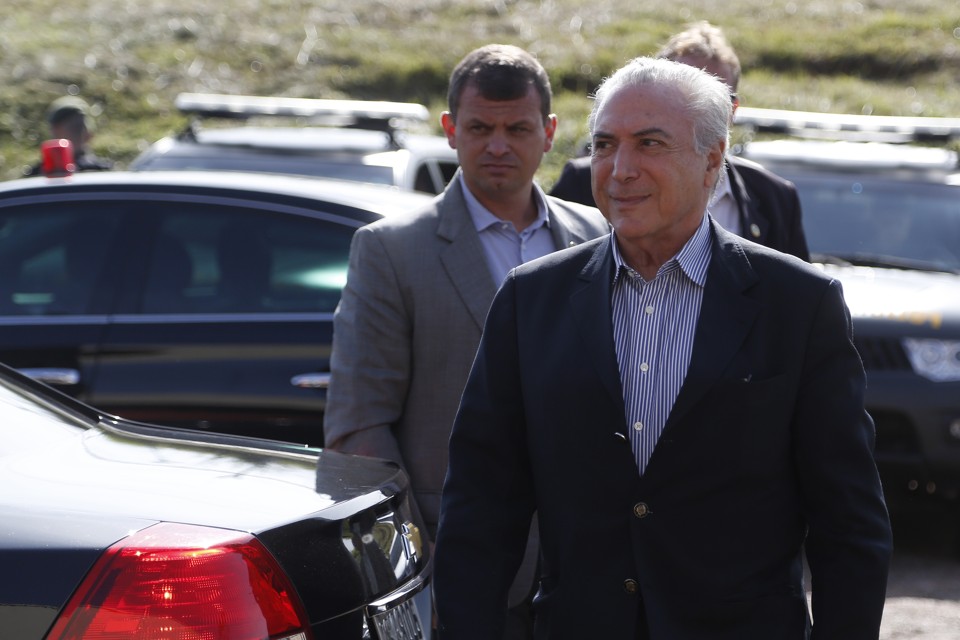 Temer deu aval à liberação da bancada para acalmar a ala que quer o desembarque imediato do PMDB do governo Dilma. | Henry Milleo/Gazeta