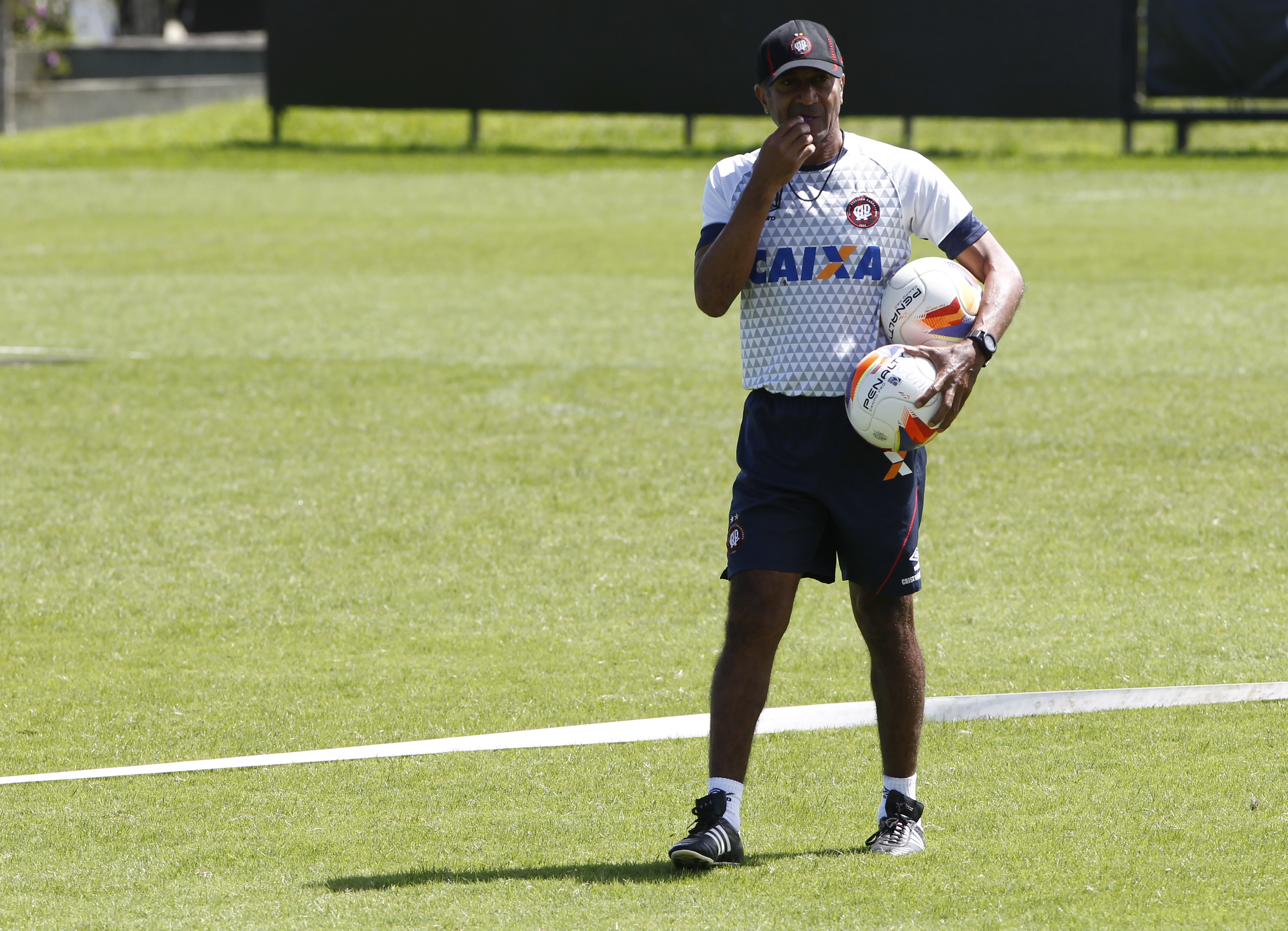 Cristóvão comandou o Atlético em 20 jogos: sete vitórias, sete empates e seis derrotas. | Aniele Nascimento/Gazeta do Povo