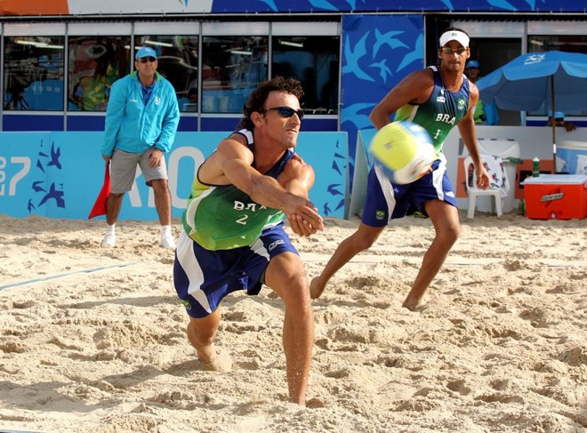 Emanuel e Ricardo em ação no Pan-2007 | VALTERCI/VALTERCI