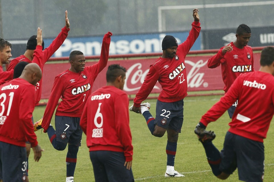 Treino do Atlético nesta terça: Autuori quer mudança de postura diante do Flamengo. | Aniele Nascimento/Gazeta do Povo