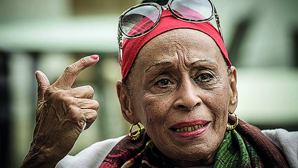 Para Omara, é uma “honra” ser embaixatriz da música cubana. | Philippe Lopez/AFP