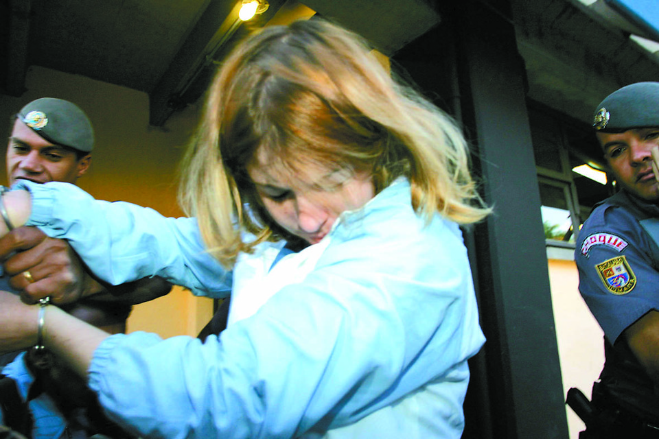 Imagem de arquivo, de 2006, do julgamento de Suzane von Richthofen | Andre Porto/Folha Imagem/Arquivo