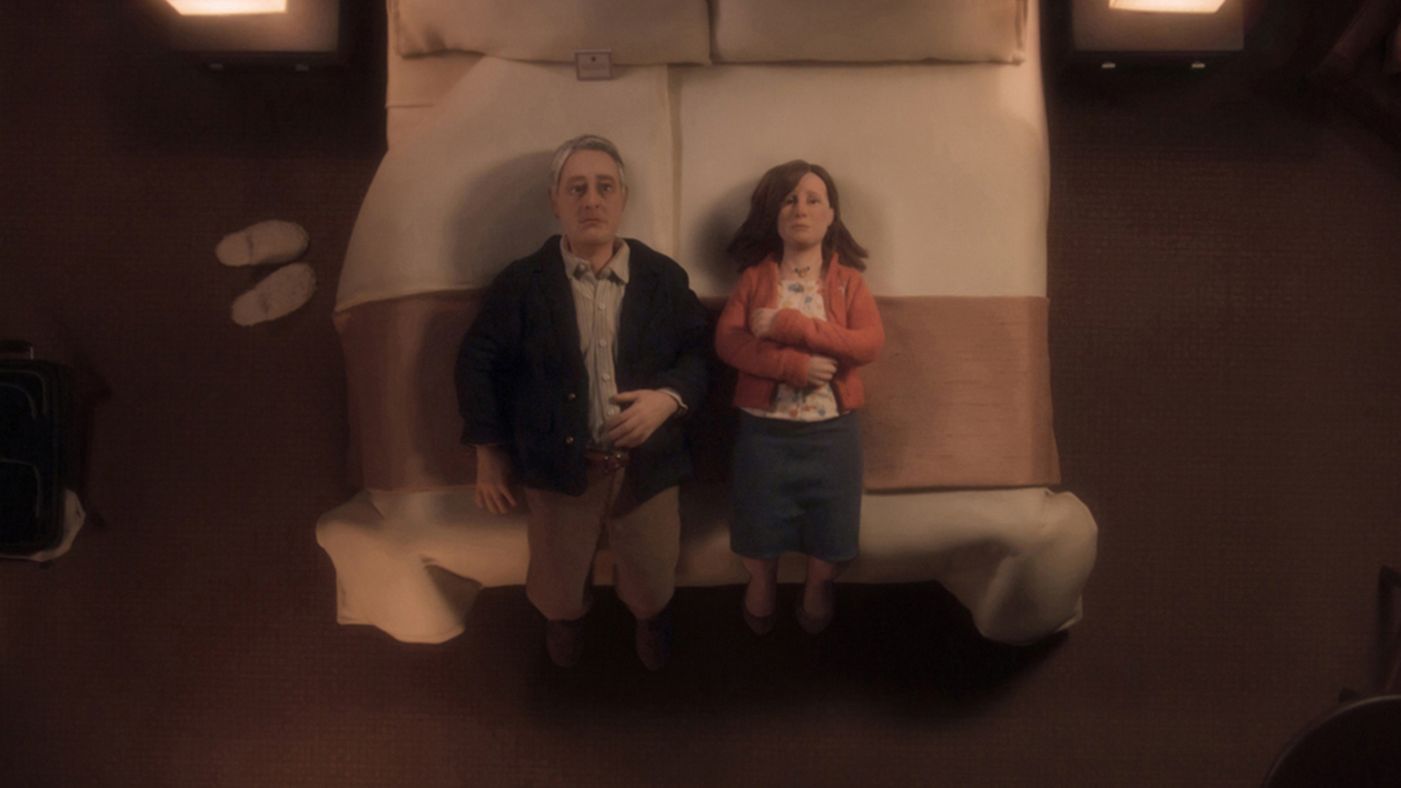 Cena de “Anomalisa”, de Charlie Kaufman. | Divulgação