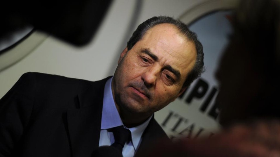 Antonio Di Pietro é o rosto mais conhecido da força-tarefa que deflagrou a Mãos Limpas, entre 1992 e 1994, na Itália. | Gabriel Bouys/AFP