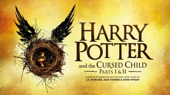 Cartaz da peça “Harry Potter and the Cursed Child”, que será lançada em livro | Divulgação/
