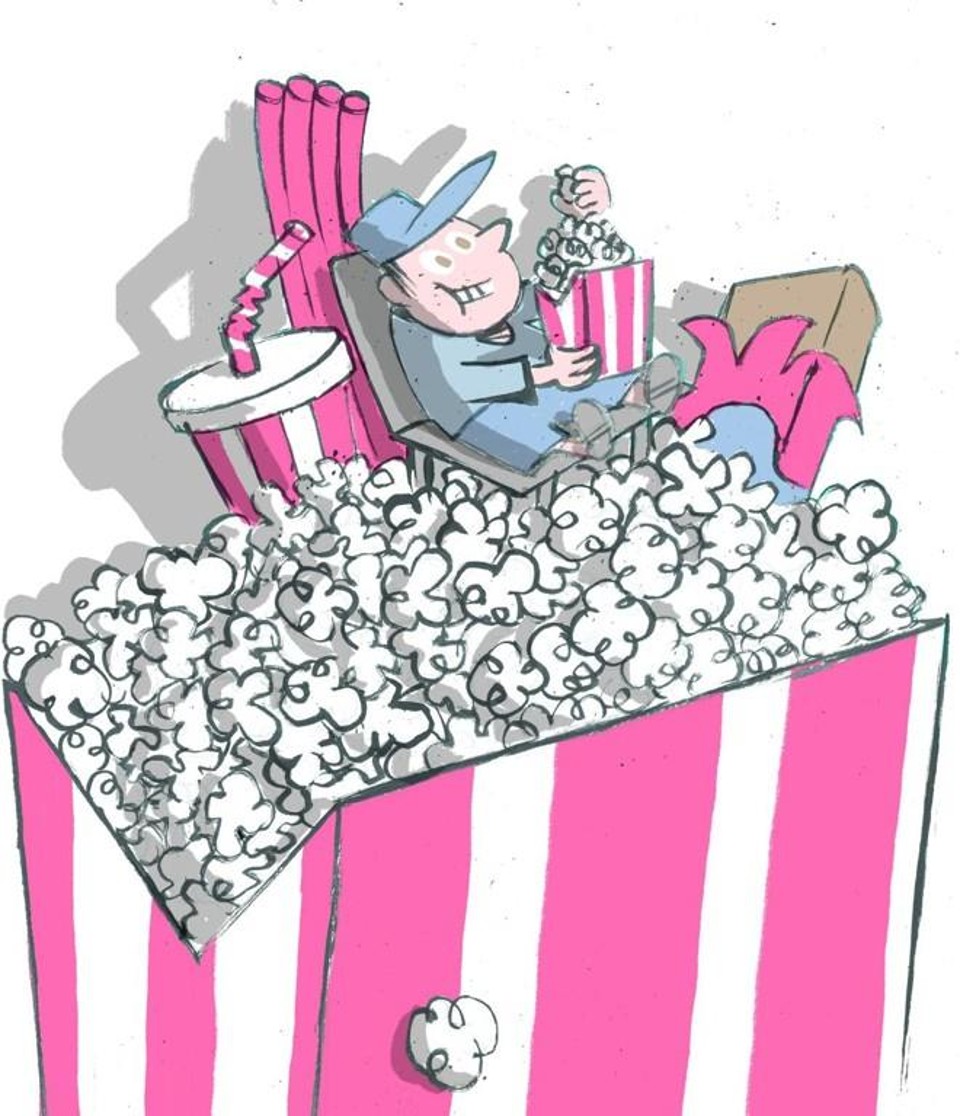 Pipoca, o alimento que sustenta a indústria cinematográfica | /Benett