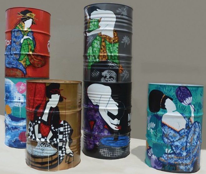 Instalação da artista Sandra Hiromoto | Divulgação