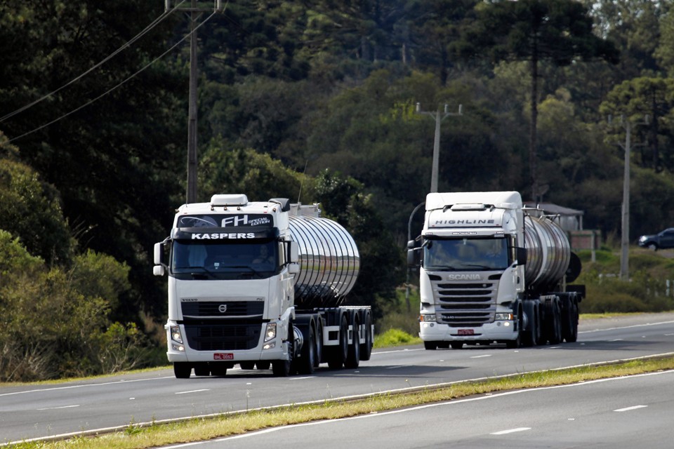 Entidades patronais do setor de transporte de cargas afirmam que “os limites da governabilidade foram  ultrapassados”. | Antônio More/Gazeta do Povo
