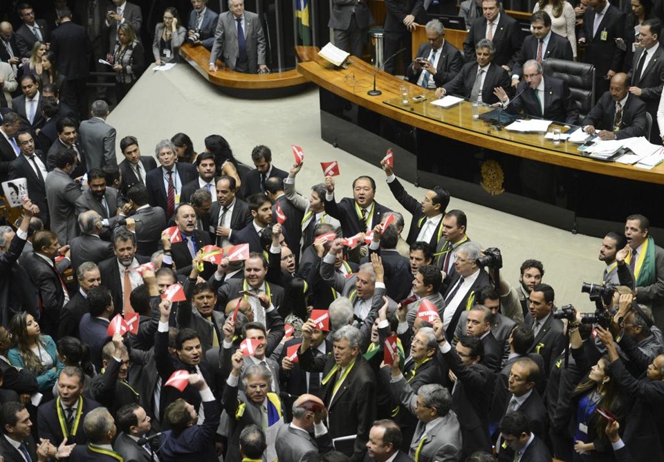 Deputados definiram comissão do impeachment de Dilma. | Fabio Rodrigues Pozzebom/ Agência Brasil