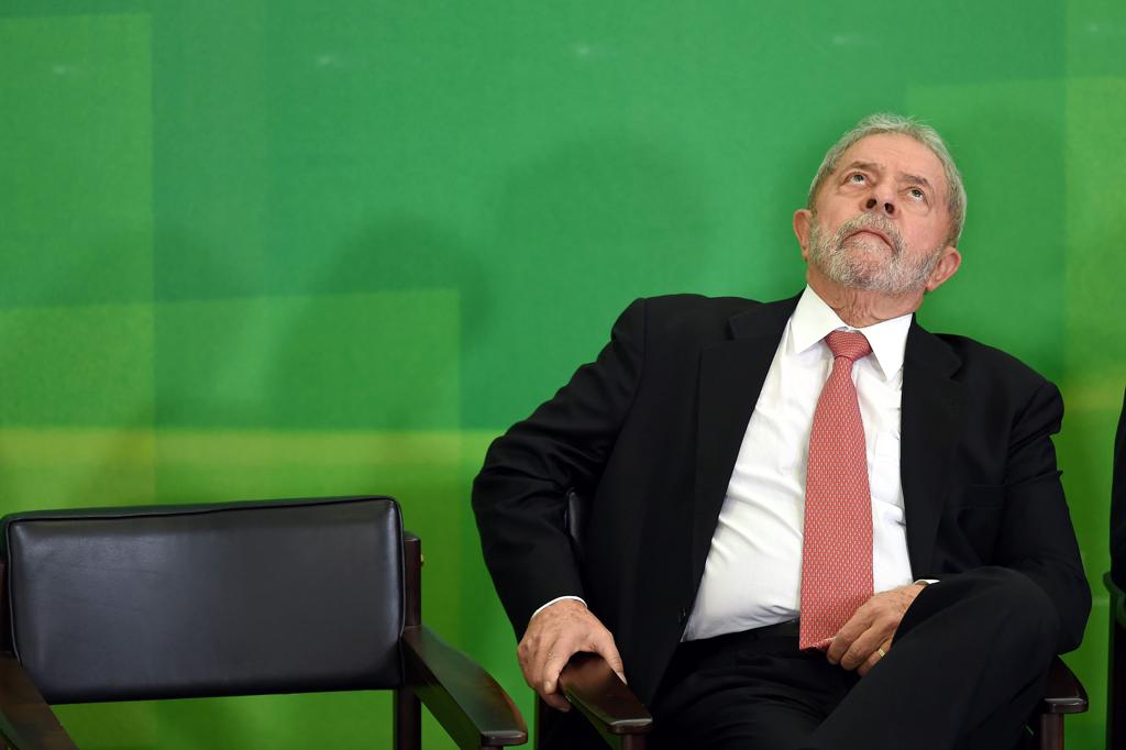 Ex-presidente Lula não é mais ministro-chefe da Casa Civil. | Evaristo Sá/AFP