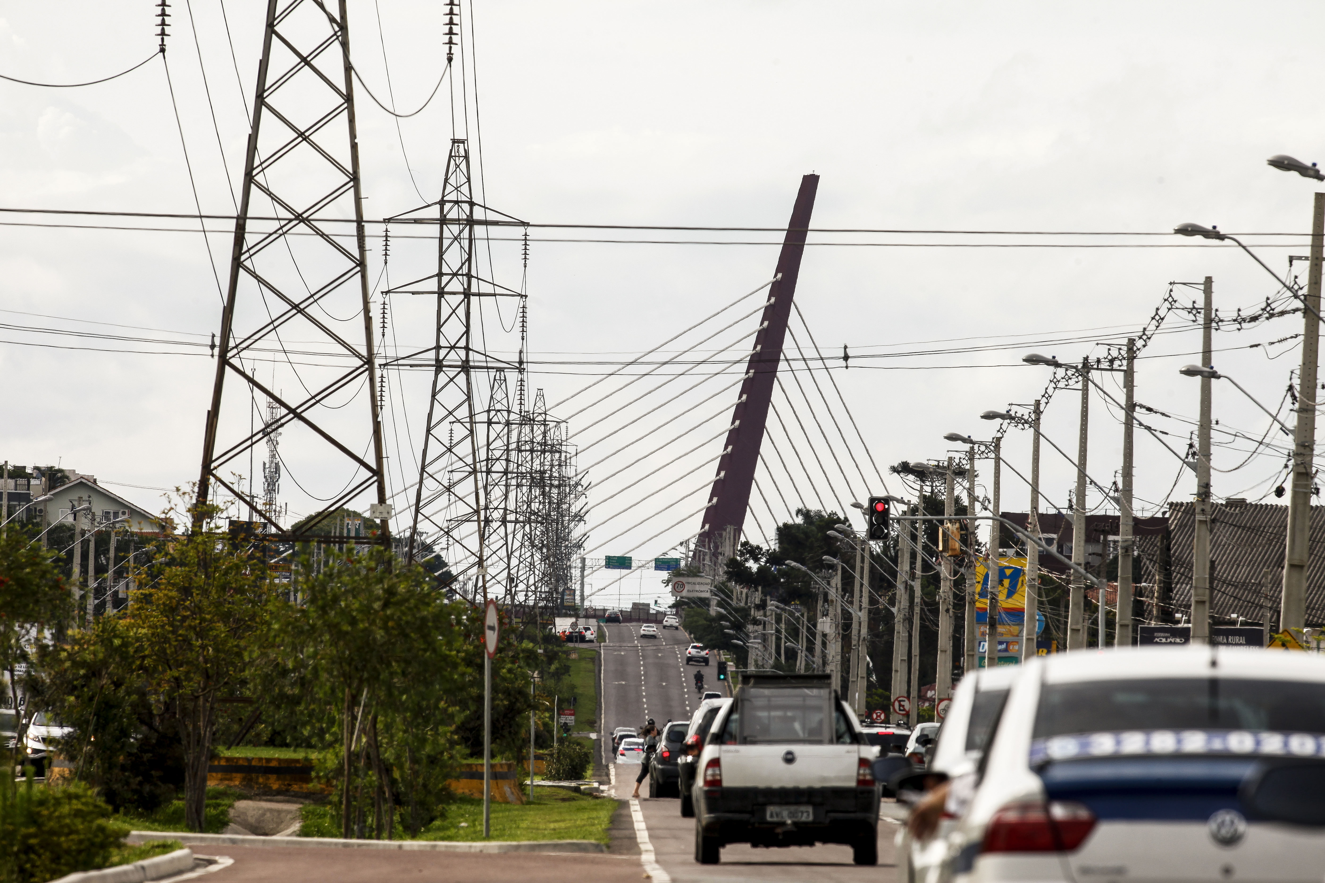 Custo da obra, que inclui a construção de nova subestação, será de R$ 157 milhões. | André Rodrigues/Gazeta do Povo