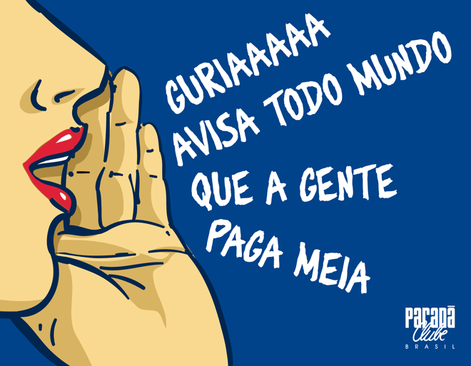 Torcedoras paranistas pagam meia-entrada na Vila. | Crédito: Reprodução Facebook Paraná Clube
