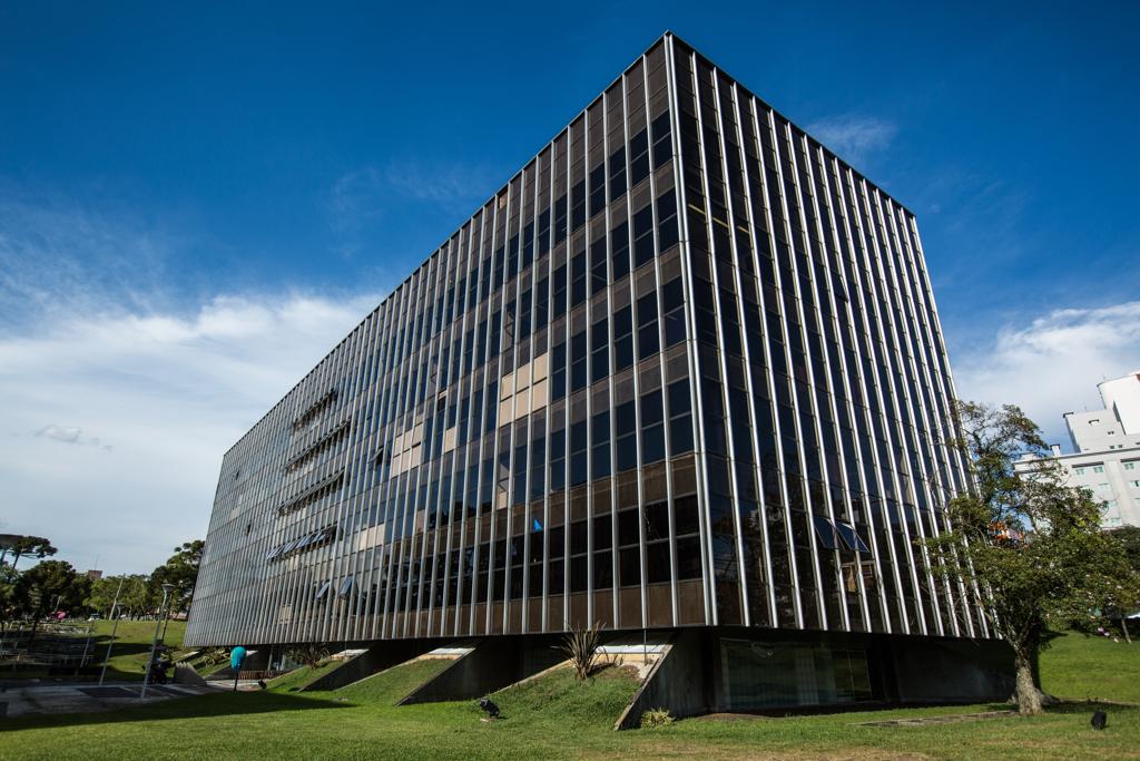 Sede do Ministério Público Estadual, no Centro Cívico, em Curitiba. | Arquivo/Gazeta do Povo