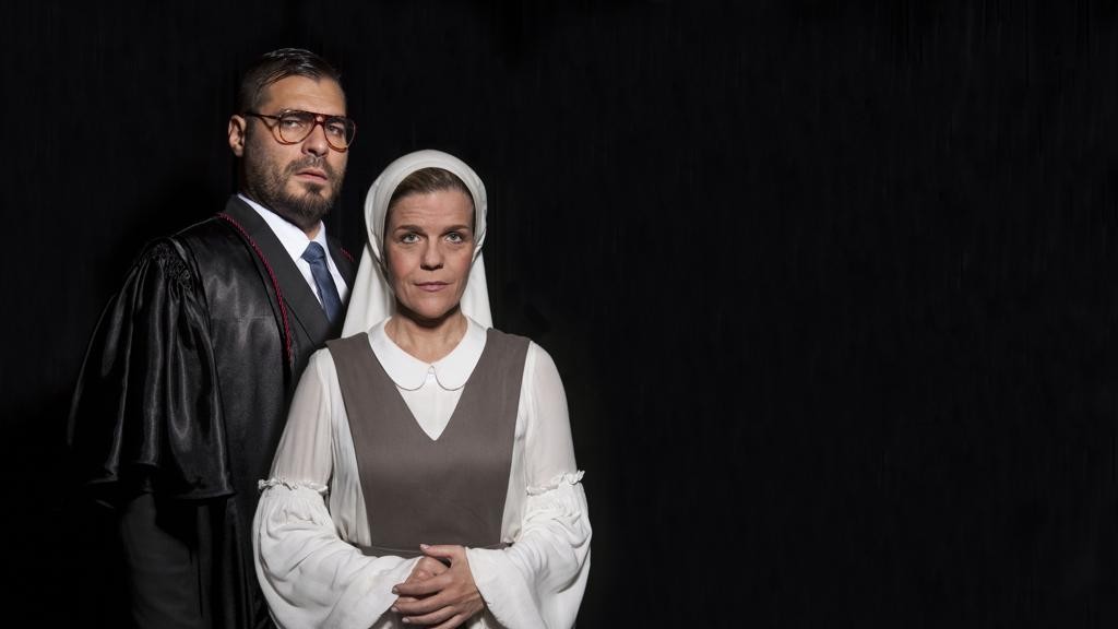 Thiago Lacerda no espetáculo “Medida por Medida”