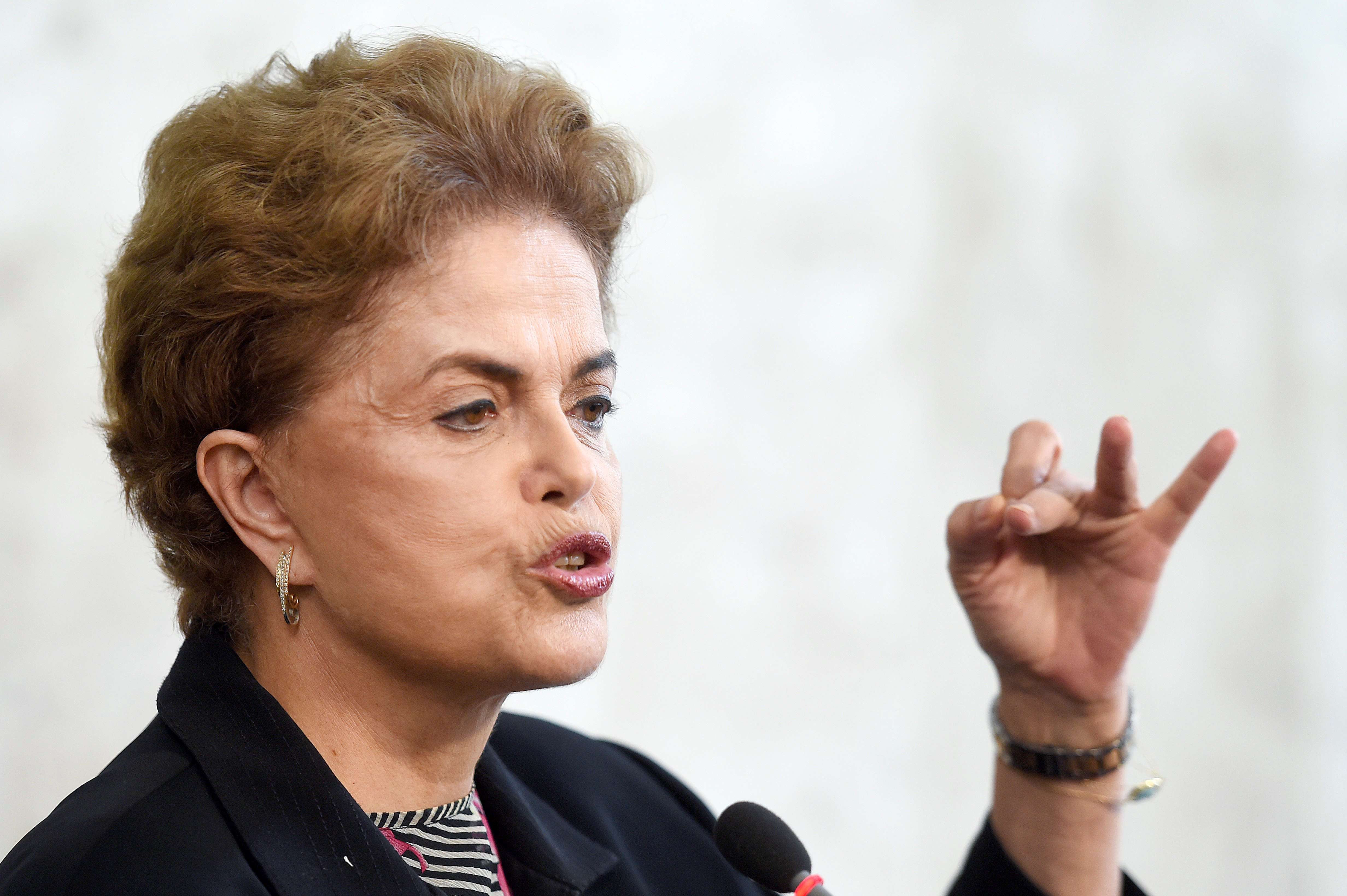 Dilma intensificou a defesa de Lula para atraí-lo a aceitar o cargo. | Evaristo Sá/AFP